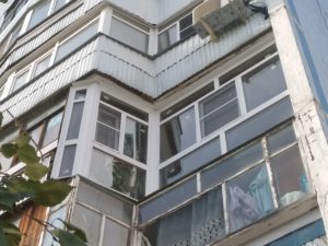 Балкон МСК два изгиба в Нижневартовске